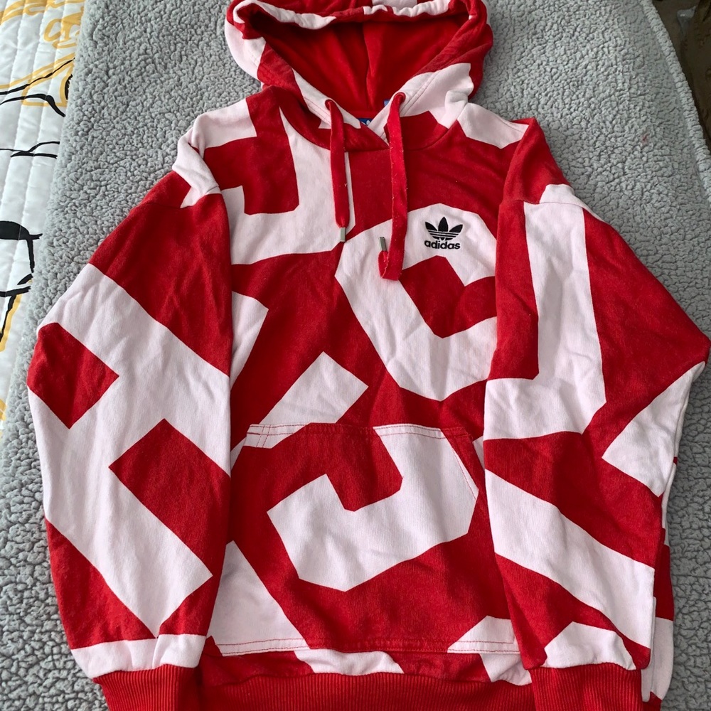 adidas logo hoodie